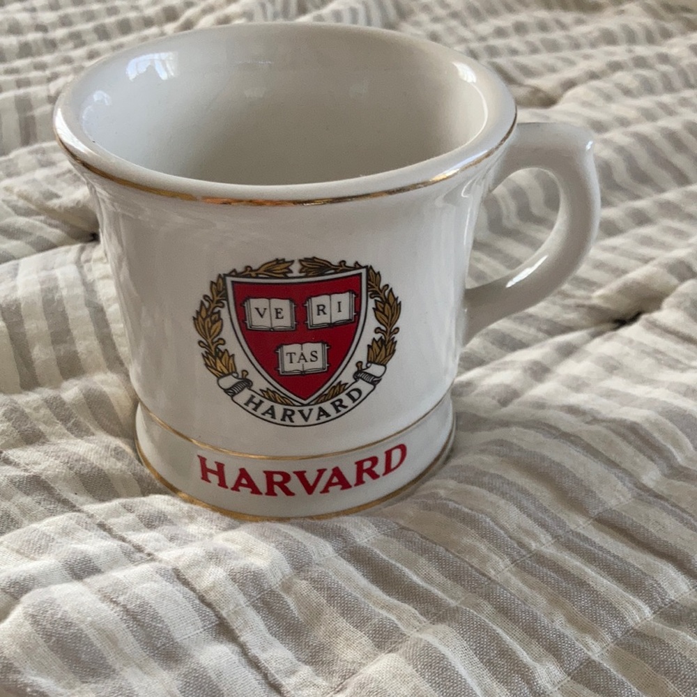 Vintage Harvard university mug